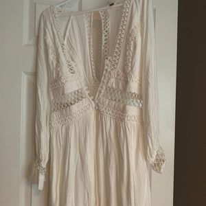 Free people long sleeve dress